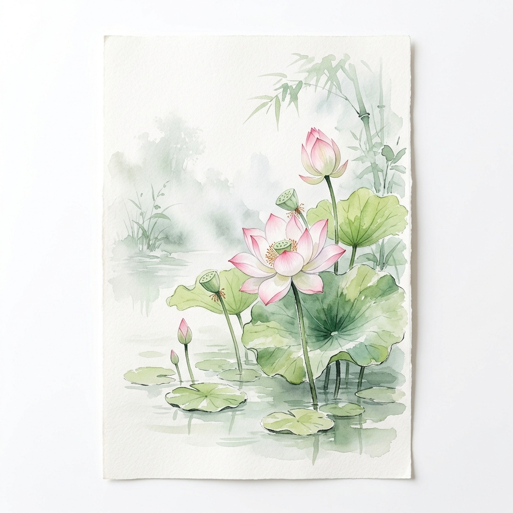 Lotus on the Lake